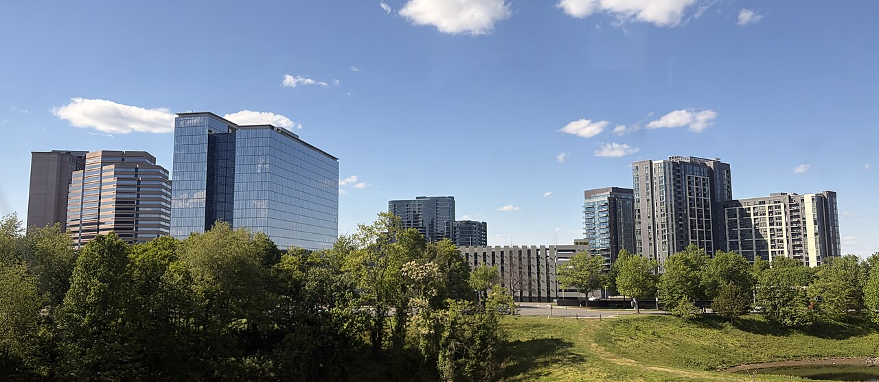 The Tysons, Virginia skyline